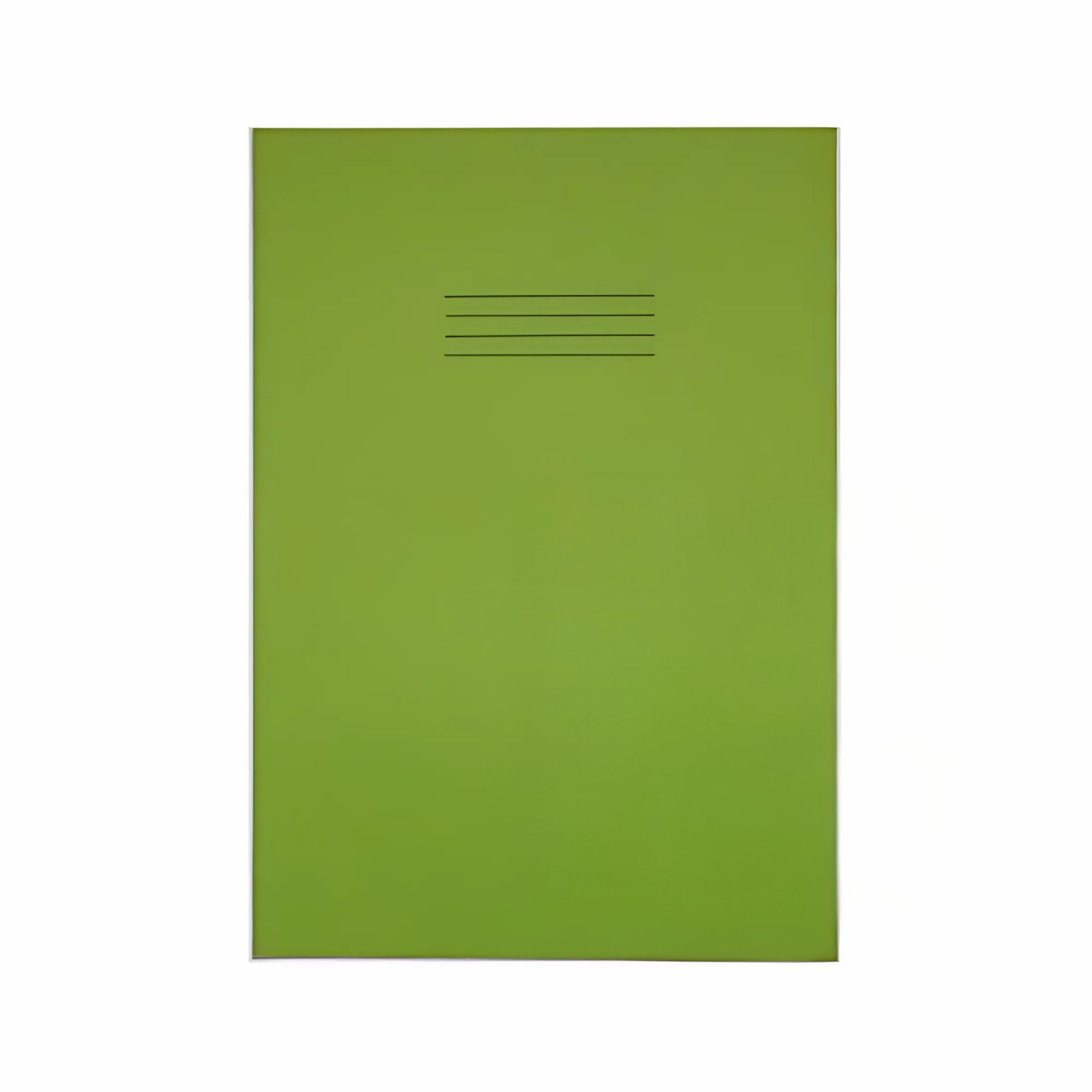 Exercise Book A4+,  80 Page 8mm Feints & Margin - Pack of 50