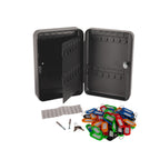 Lockable Wall Mounted Key Cabinet - 48 Key Capacity