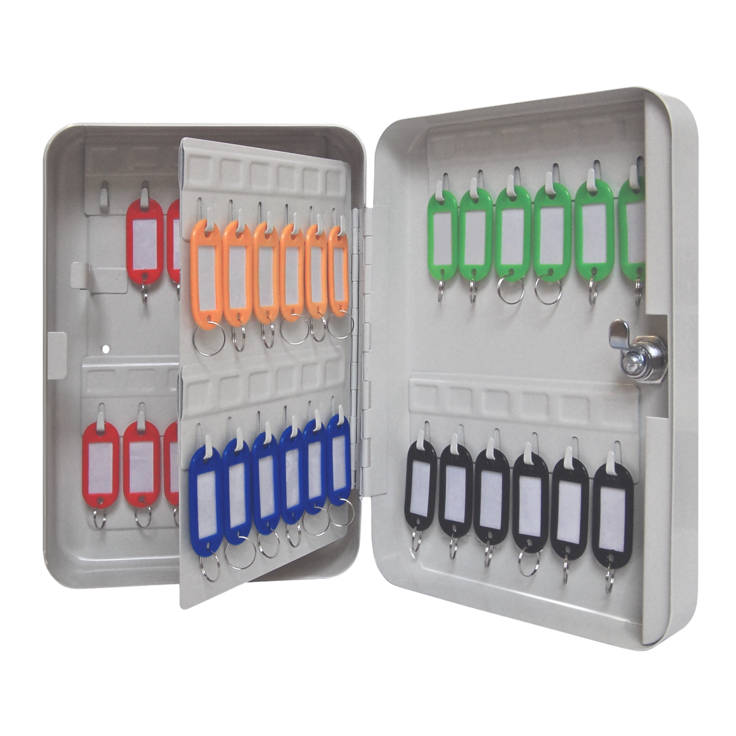 Lockable Wall Mounted Key Cabinet - 48 Key Capacity – Cathedral Products
