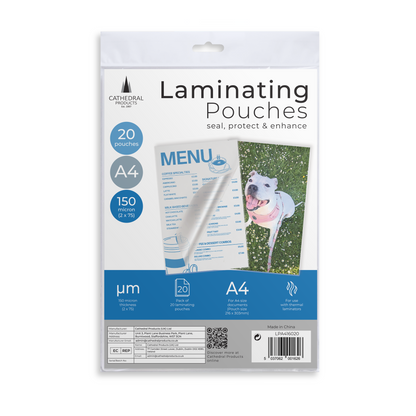 A4 150 Micron Laminating Pouches