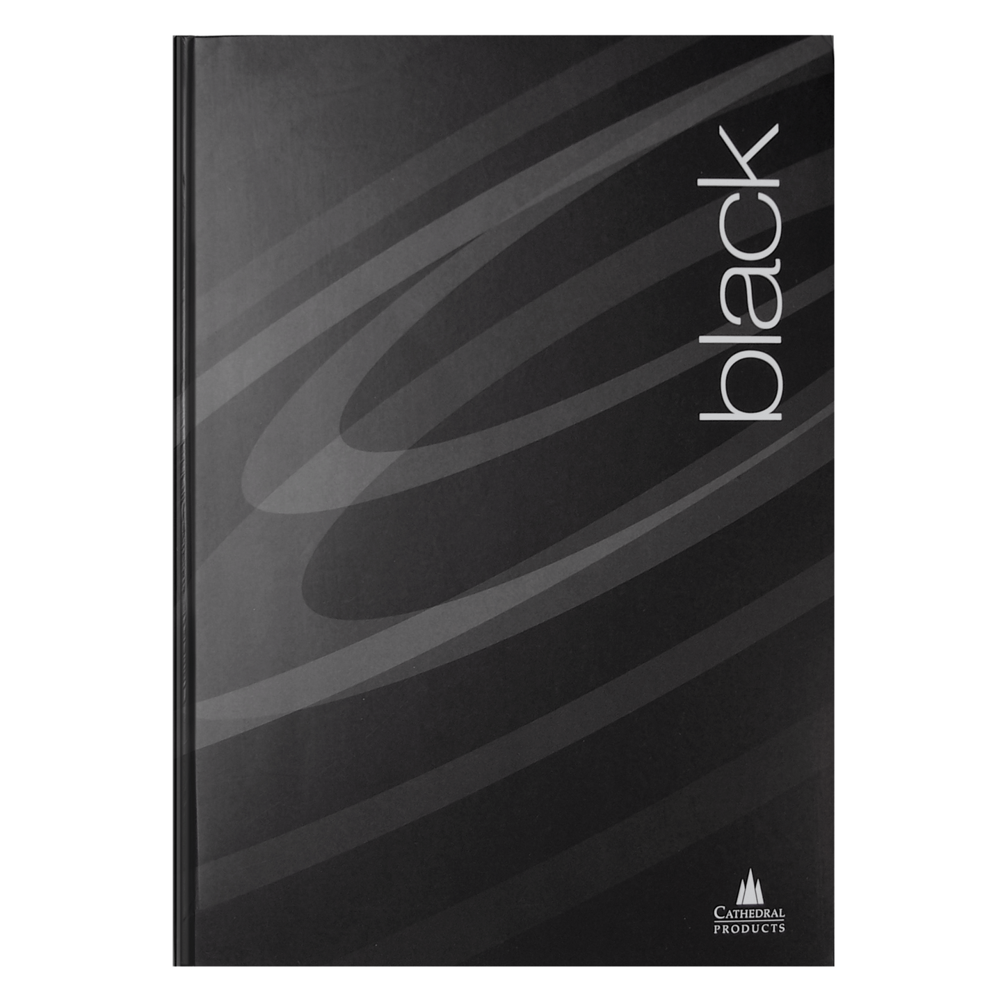 A4 Black Hardcover Notebooks - Pack of 3