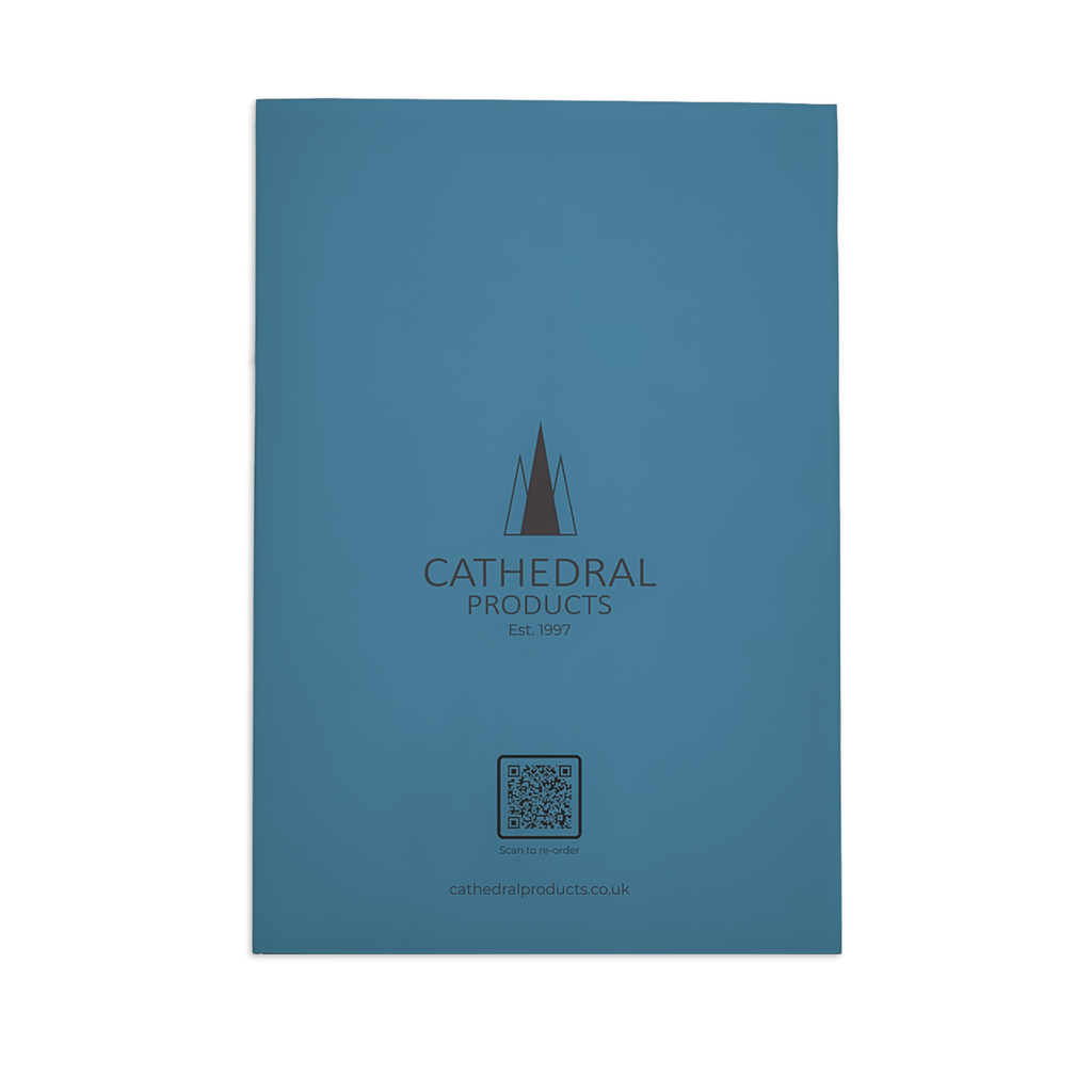 Exercise Book 9x7inch, 80 Pages 10mm Squared - Pack of 100