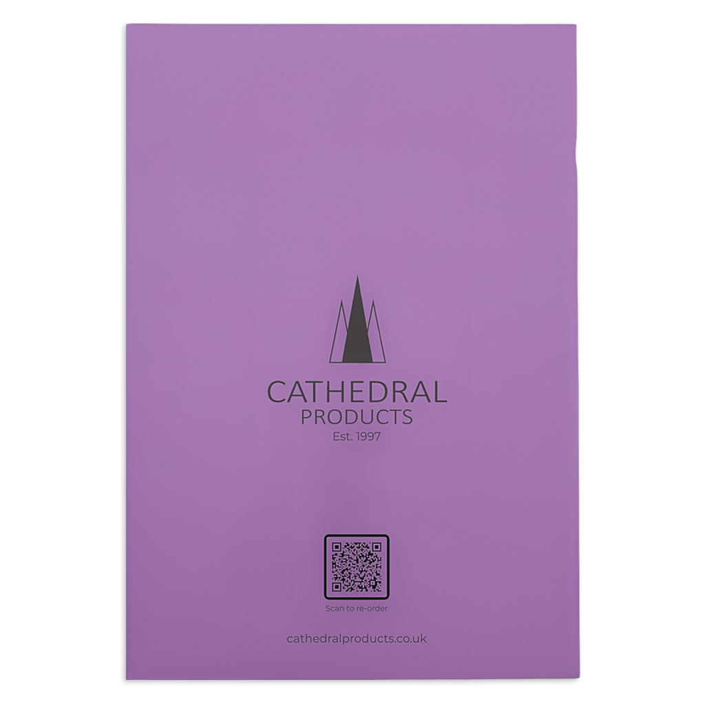 Exercise Book A4+,  80 Page 8mm Feints & Margin - Pack of 50