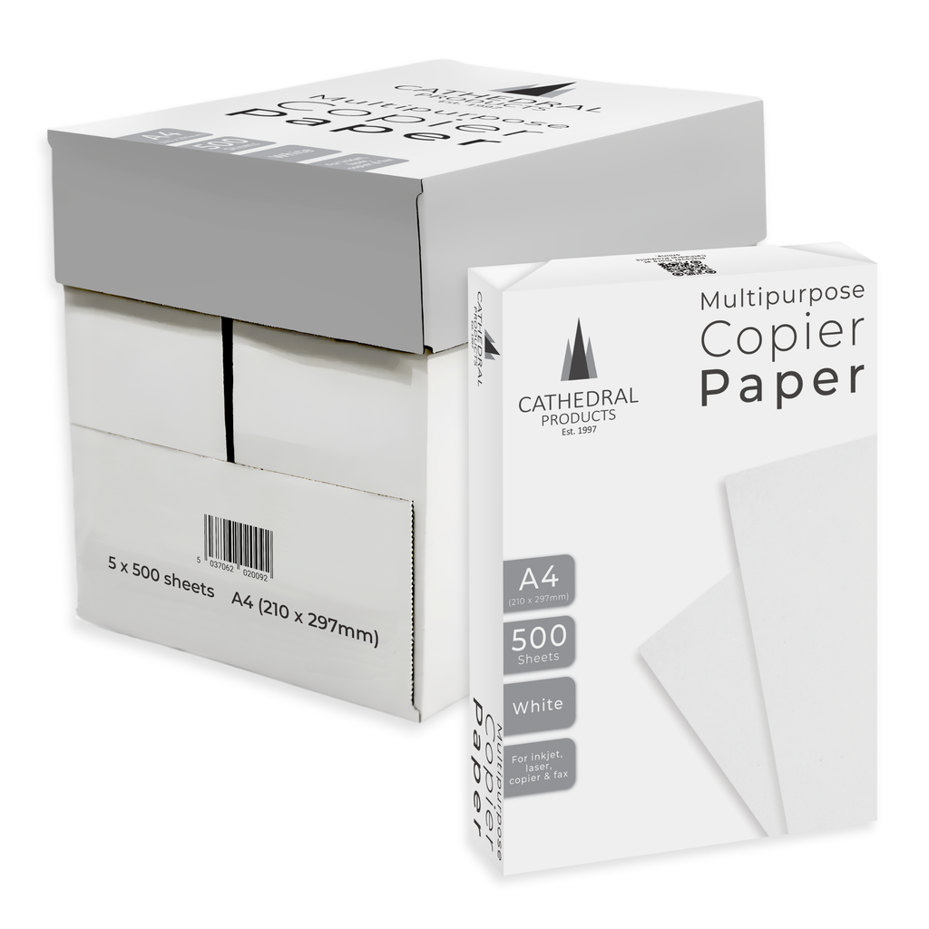 A4 Copier Paper White - 500 Sheets
