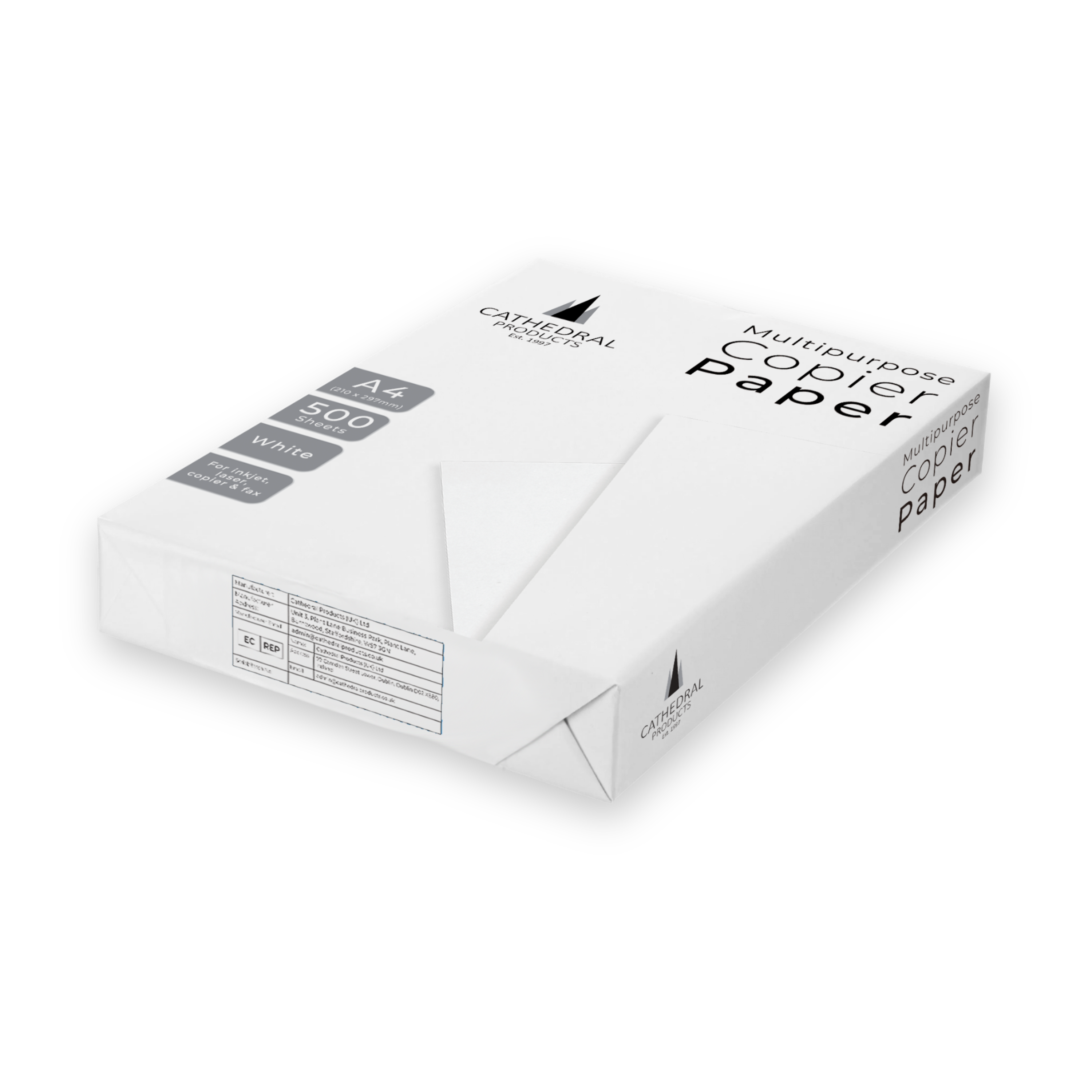 A4 Copier Paper White - 500 Sheets