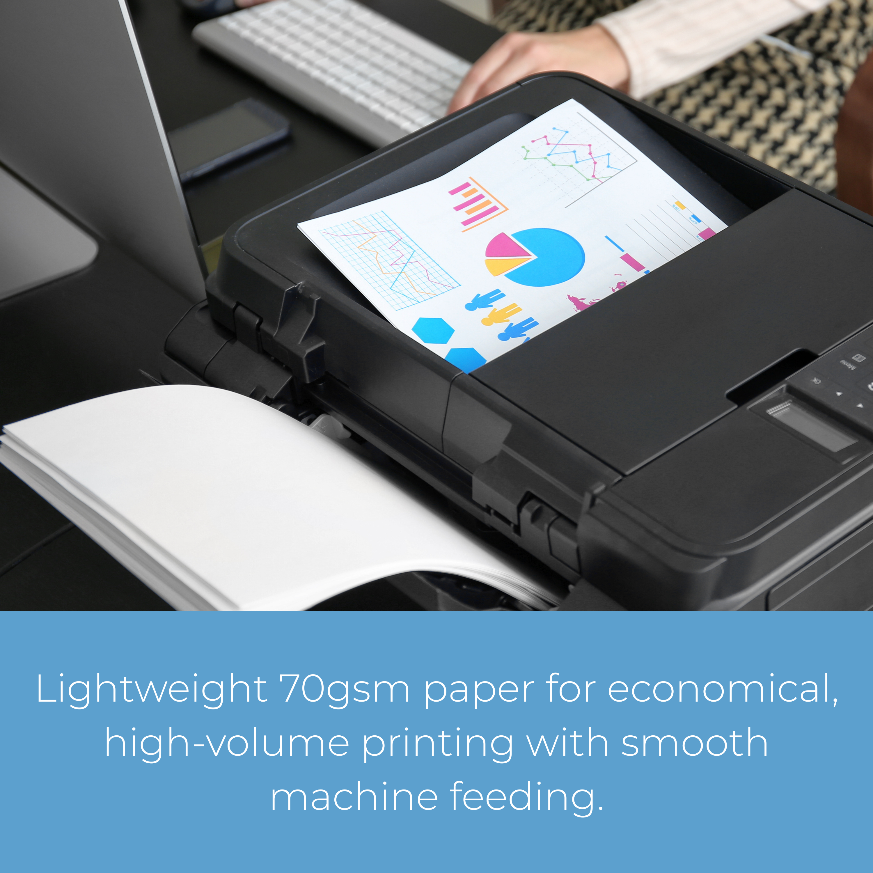 A4 Copier Paper White - 500 Sheets