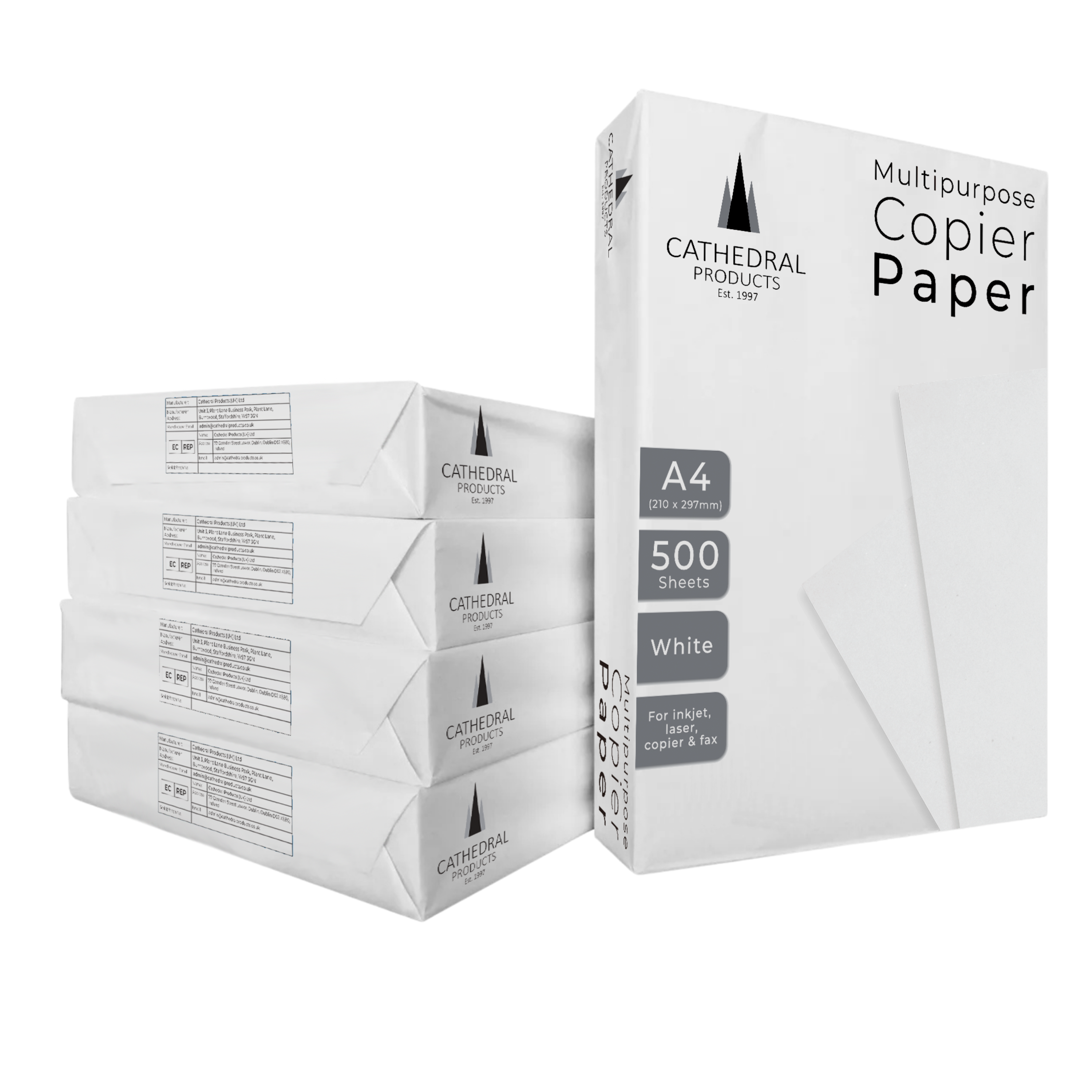 A4 Copier Paper White - 500 Sheets