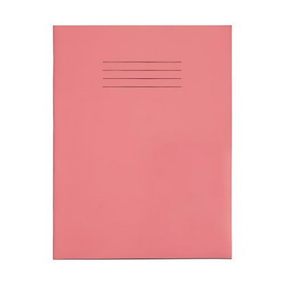 Exercise Book 9x7inch, 80 Page 8mm Feints & Margin- Pack of 100