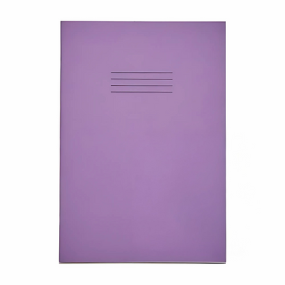 Exercise Book A4, 80 Page 8mm Feints & Margin - Pack of 50