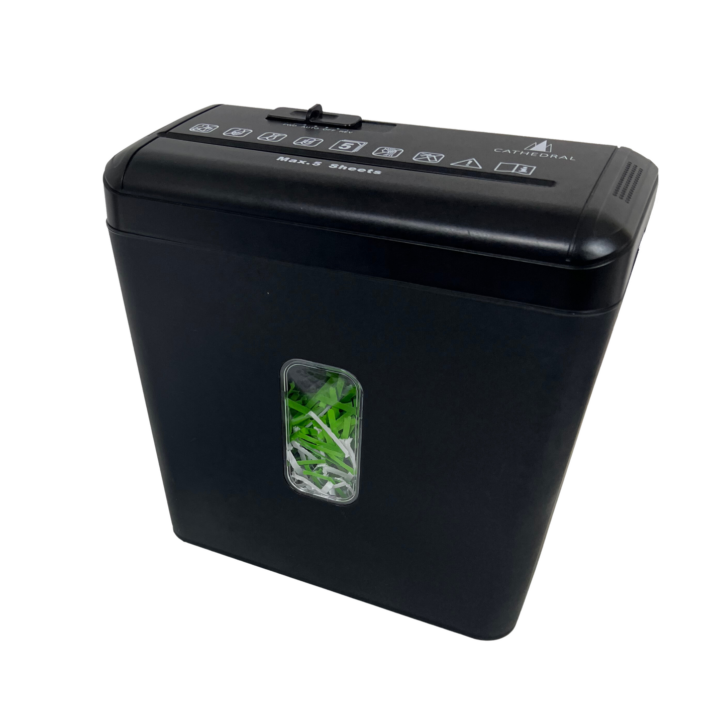 Cross Cut 5 Sheet Shredder with 8.5 Litre Basket