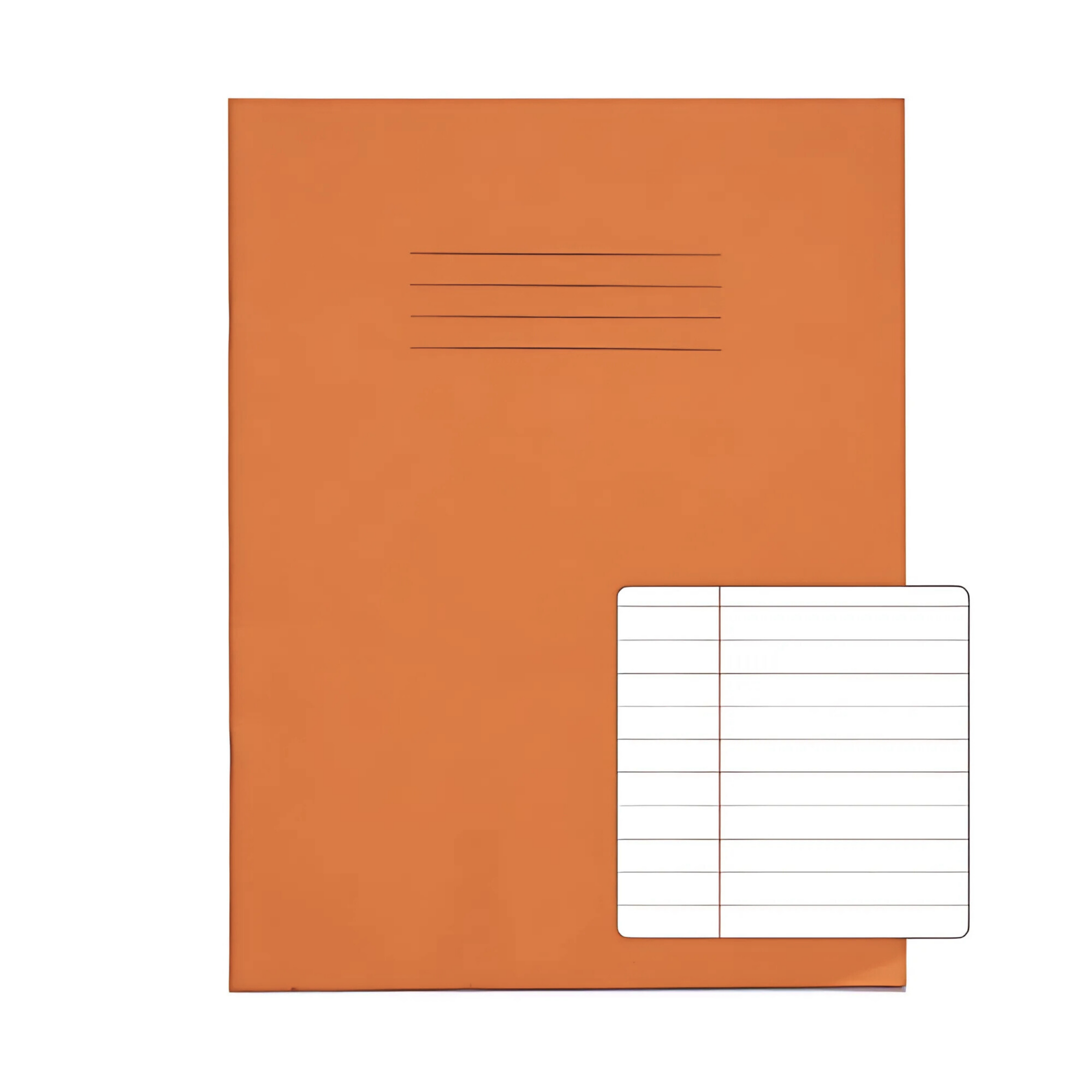 Exercise Book 9x7inch, 80 Page 8mm Feints & Margin- Pack of 100