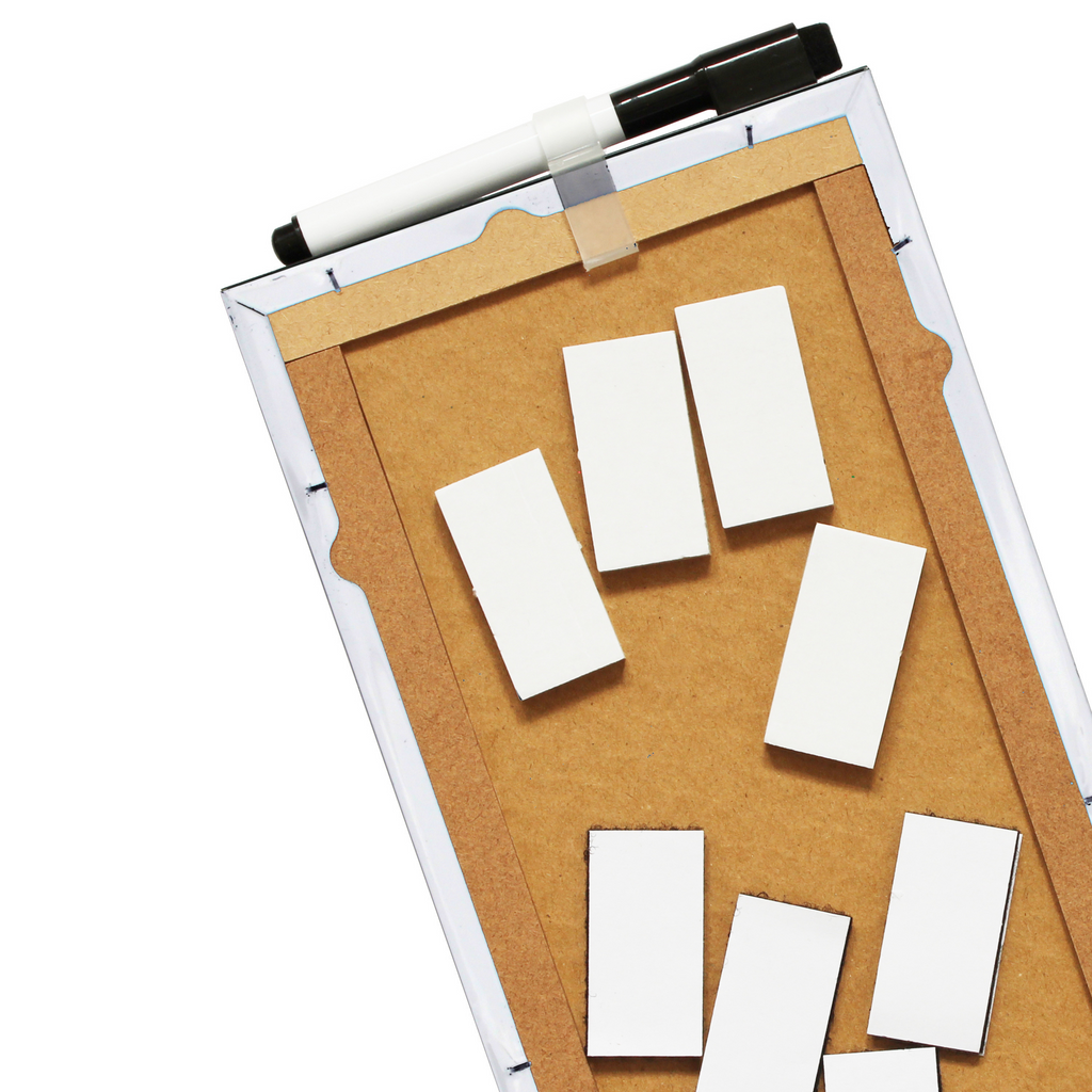 Frameless Dry Erase Board - 152x355mm