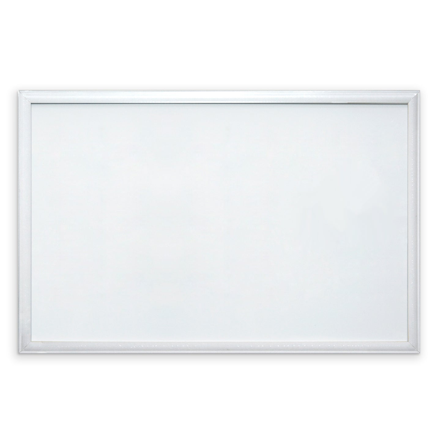 White MDF Frame Magnetic Dry Erase Board - 51 x 76cm