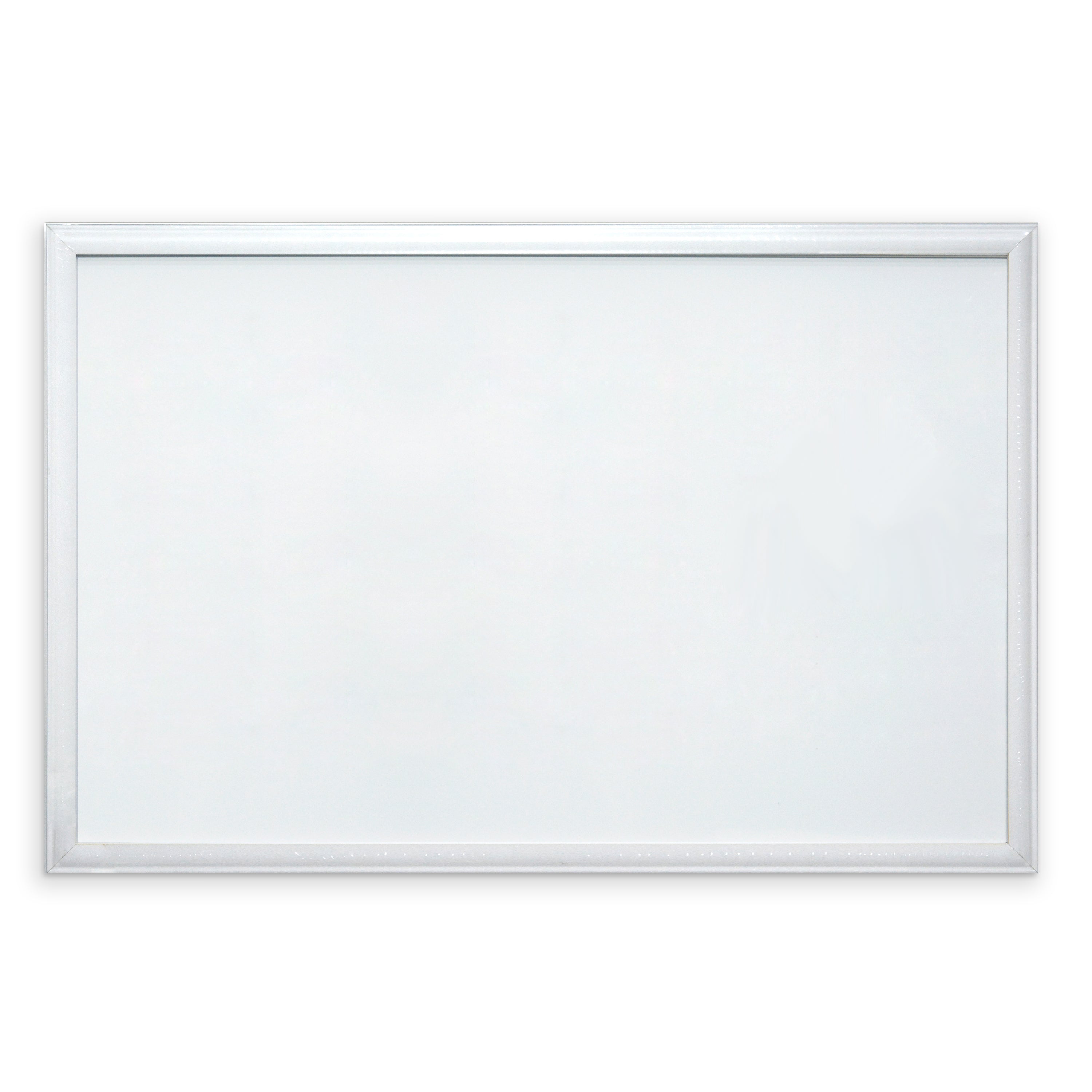 White MDF Frame Magnetic Dry Erase Board - 51 x 76cm