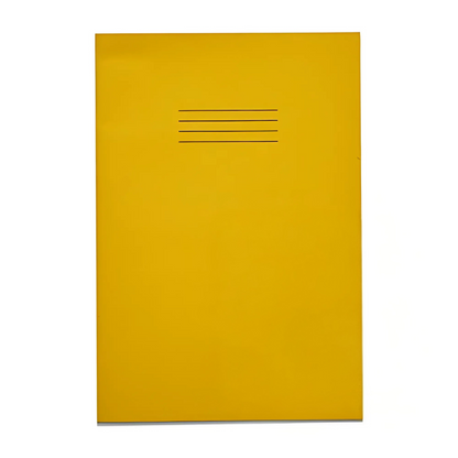 Exercise Book A4, 80 Page 8mm Feints & Margin - Pack of 50