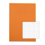 Exercise Book A4, 80 Pages 7mm Squared - Pack of 50
