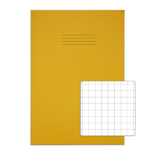 Exercise Book A4, 80 Pages 10mm Squared - Pack of 50