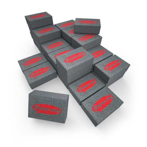 Mini Whiteboard Erasers - Pack of 35