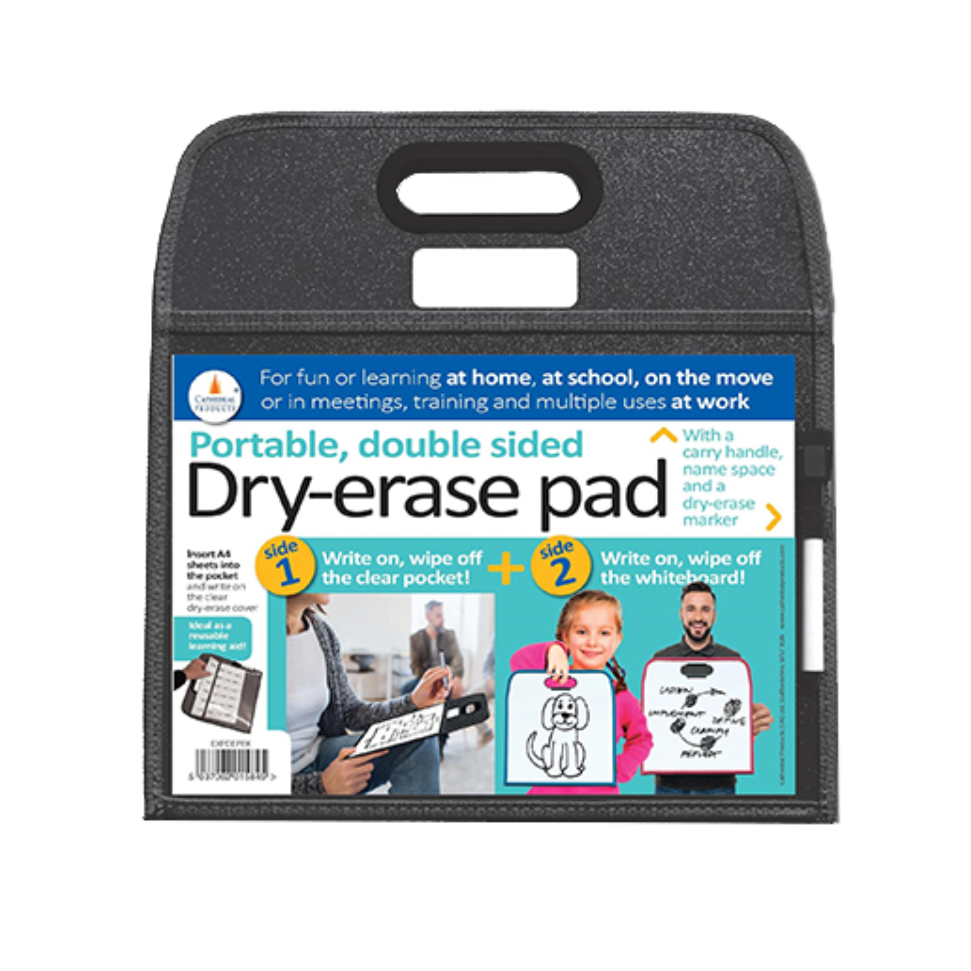 Dry Erase Pad with Handle - Assorted Colour