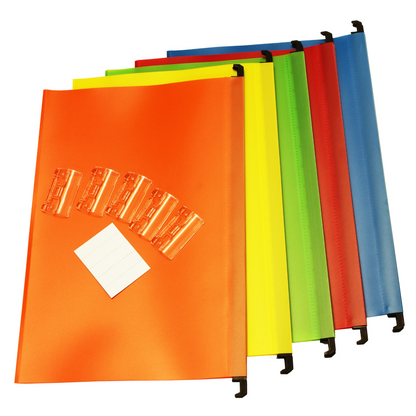 A4 Polypropylene Suspension Files - Pack of 5
