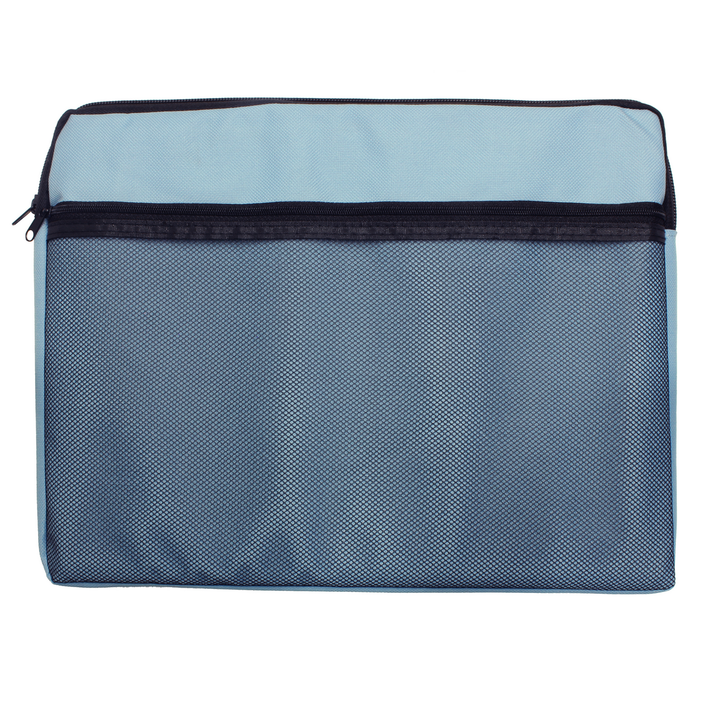 A4 Canvas Zip Bag with Mesh Pocket