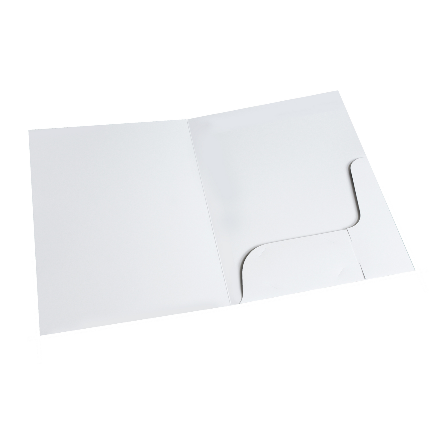 White Gloss Presentation Folders – Cathedral Products