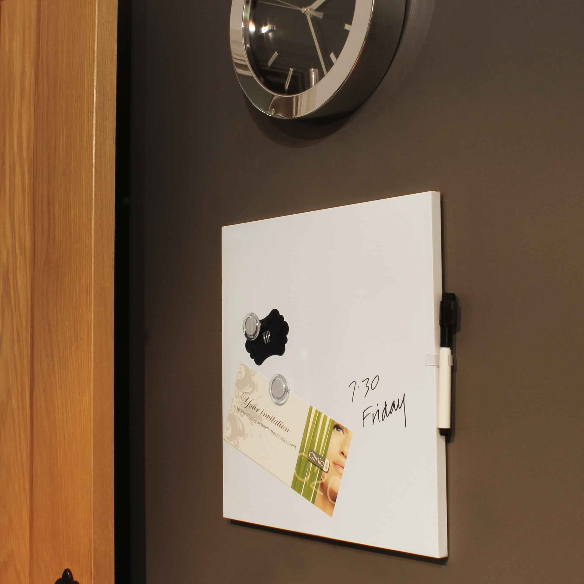 Frameless Dry Erase Board - 355x355mm