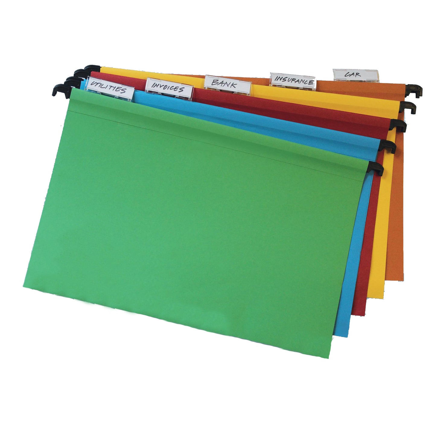 A4 Suspension Files Assorted Colours - Pack of 10