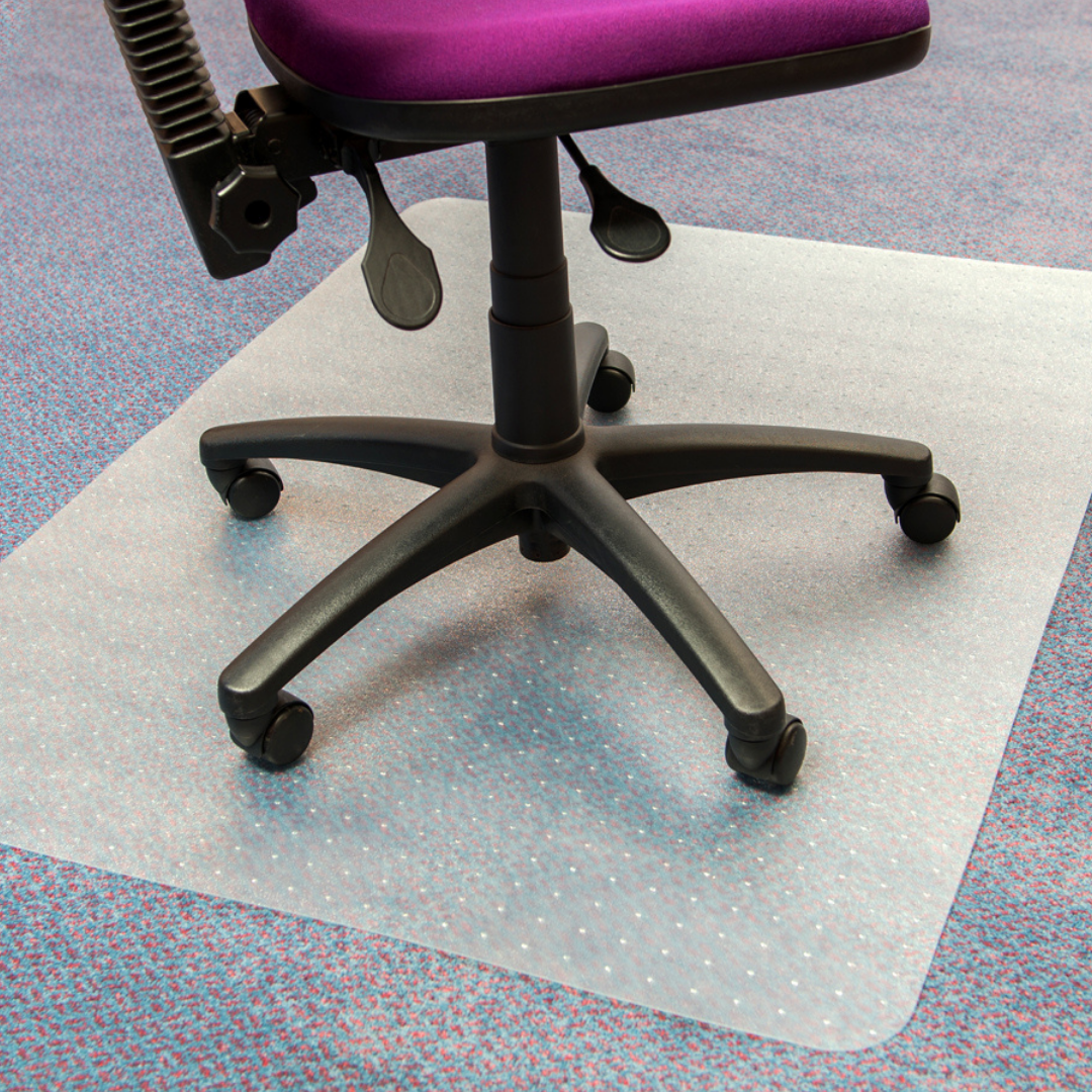 PVC Floor Mat For Low Pile Carpets - 90x120cm