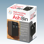 Wall Mounted Ash Bin - 1.0L Capacity