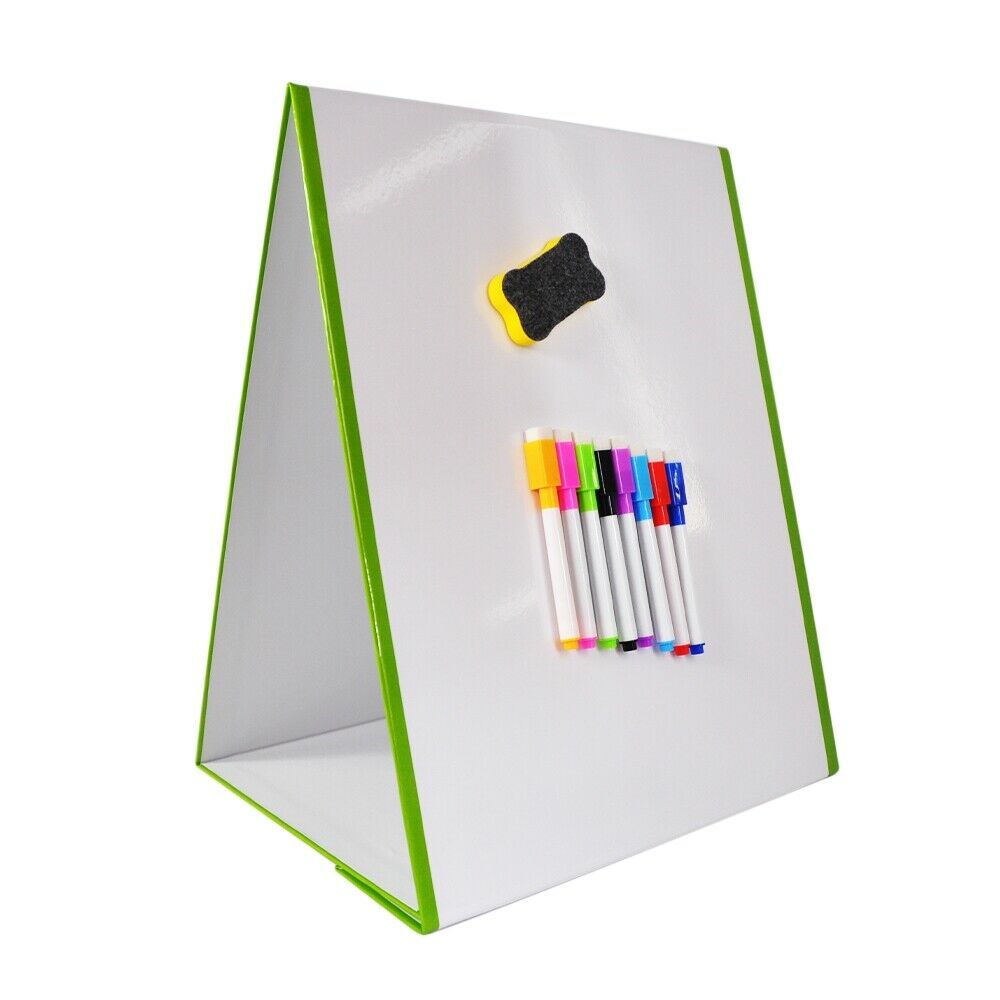 A3 Magnetic Dry Erase Easel with Pens and Eraser