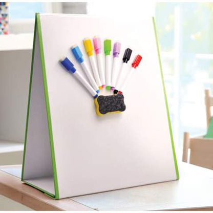 A3 Magnetic Dry Erase Easel with Pens and Eraser